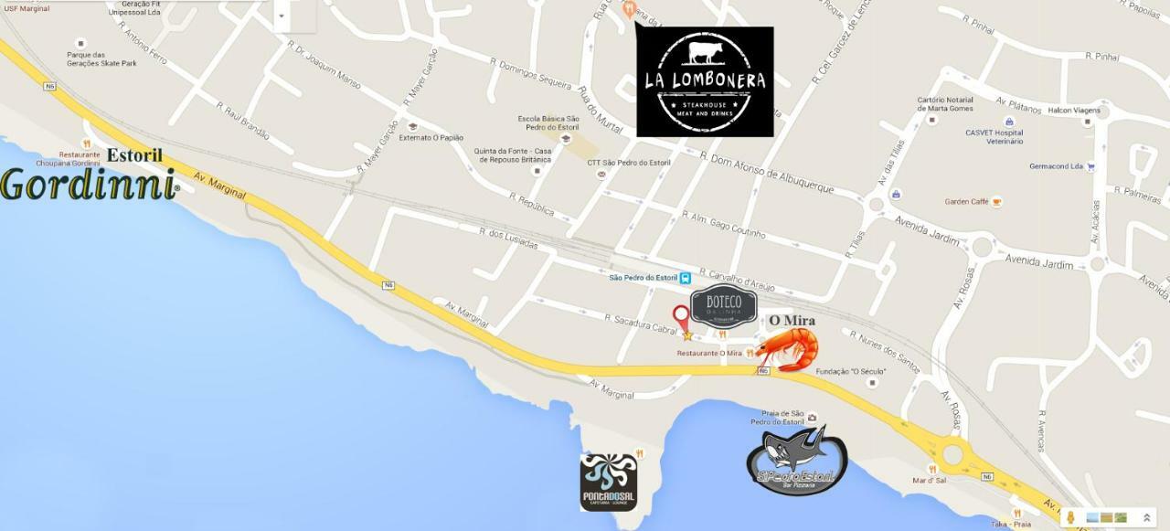 Cozy Beach House Sao Pedro Estoril Sao Pedro do Estoril ภายนอก รูปภาพ